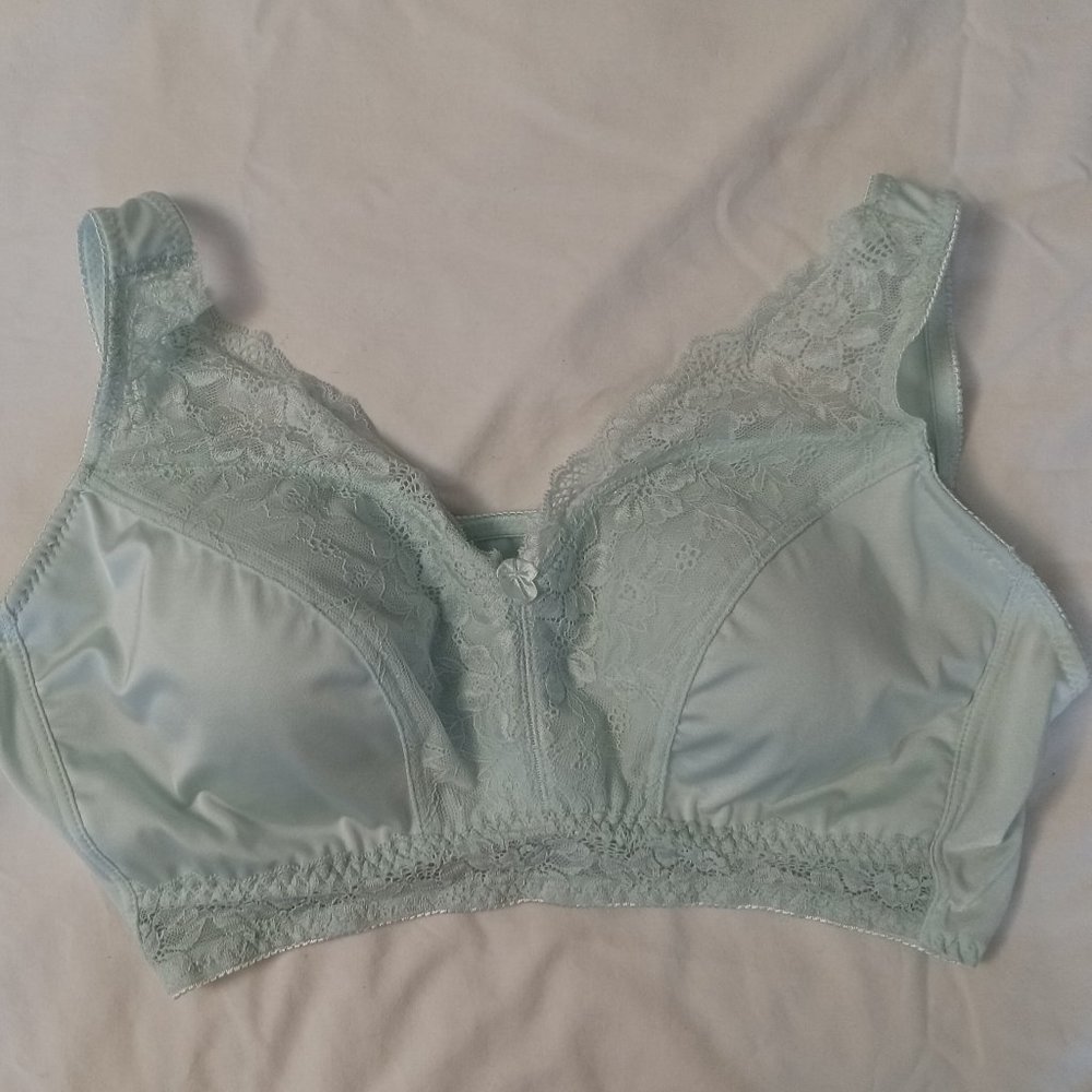 Rhonda Shear Pin-Up Lace Back Bra 3X